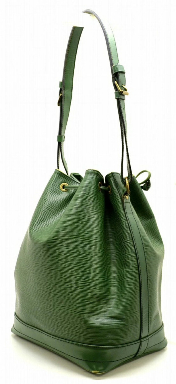 Louis Vuitton Noe Borneo Shoulder Epi Green Hobo Bag Green